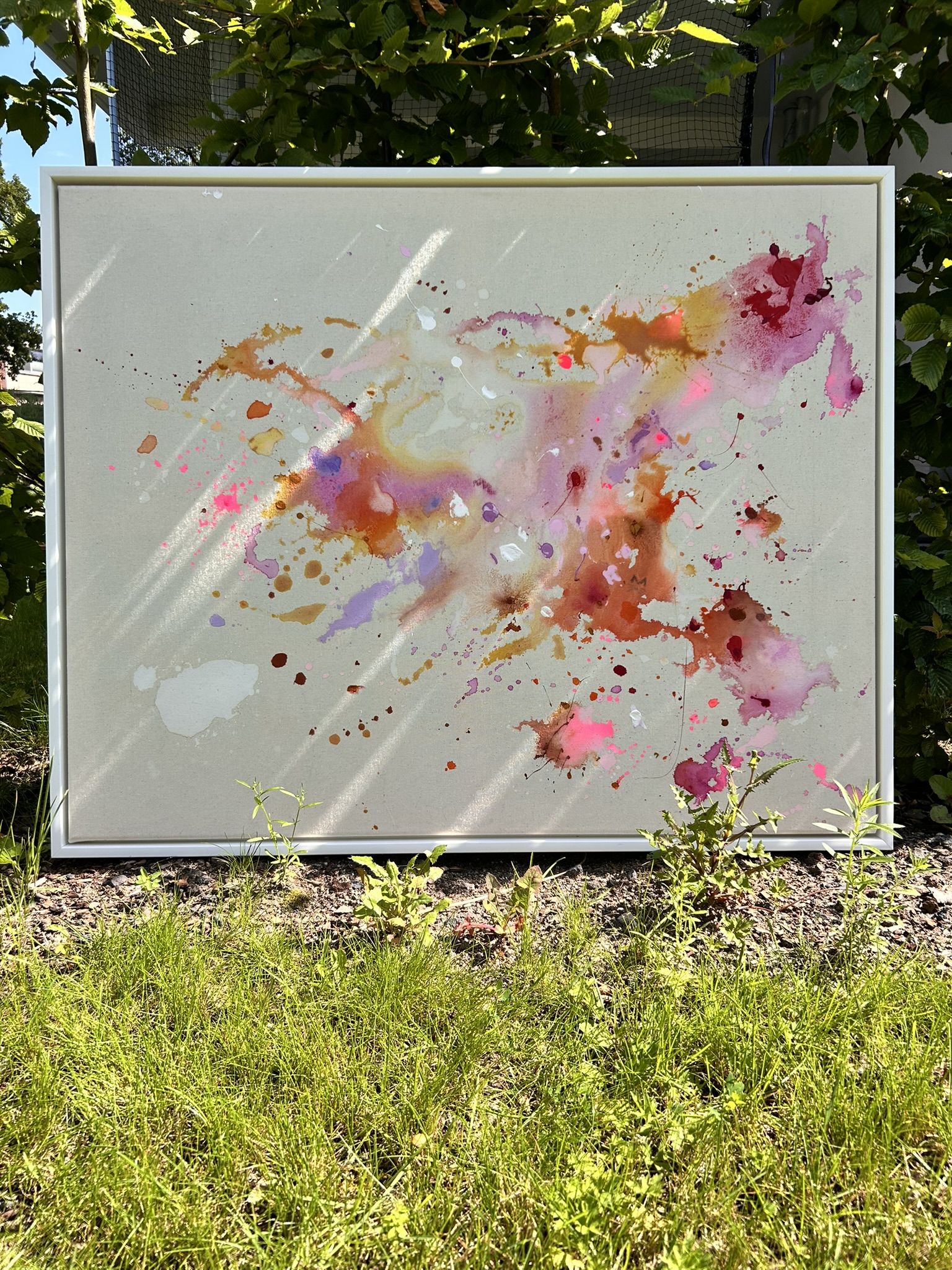 See the Good, 2025, Acryl auf roher Baumwollleinwand, Ansicht 6